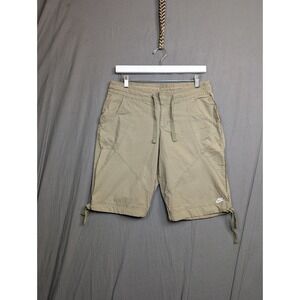 Nike Sportswear Shorts Womens Small Tan Chino Bermuda Outdoors Hiking